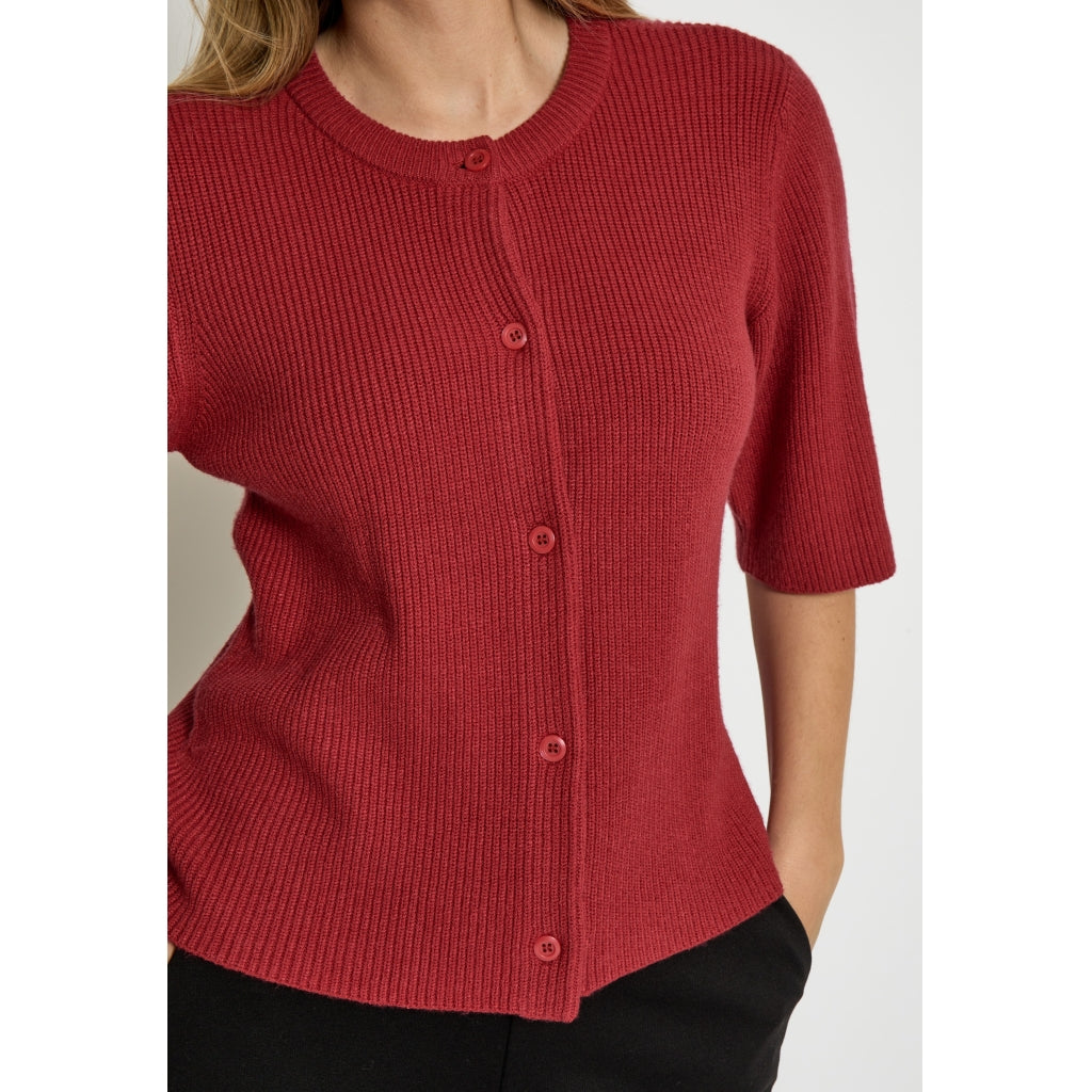 DESIRES DELTA SHORT SLEEVE KNIT CARDIGAN
