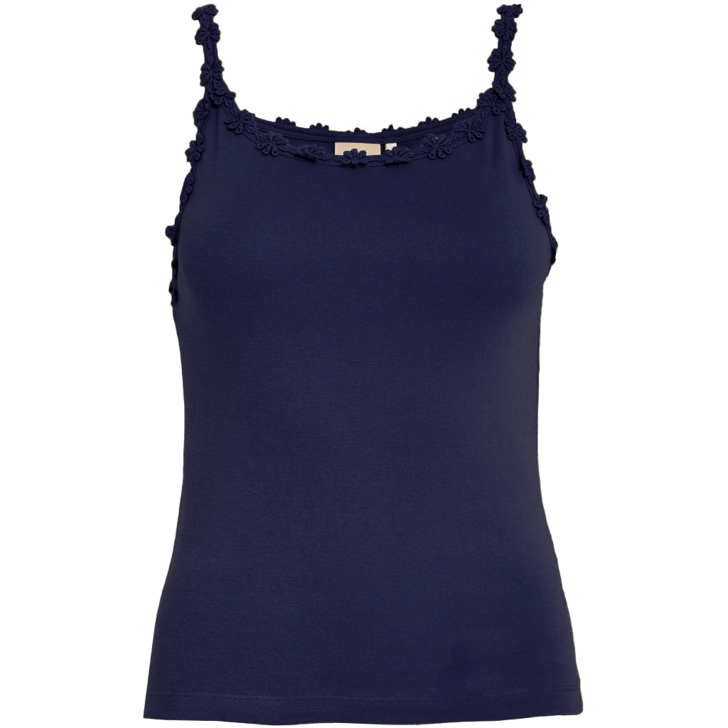 PEPPERCORN ALICE STRAP TOP | DARK NAVY