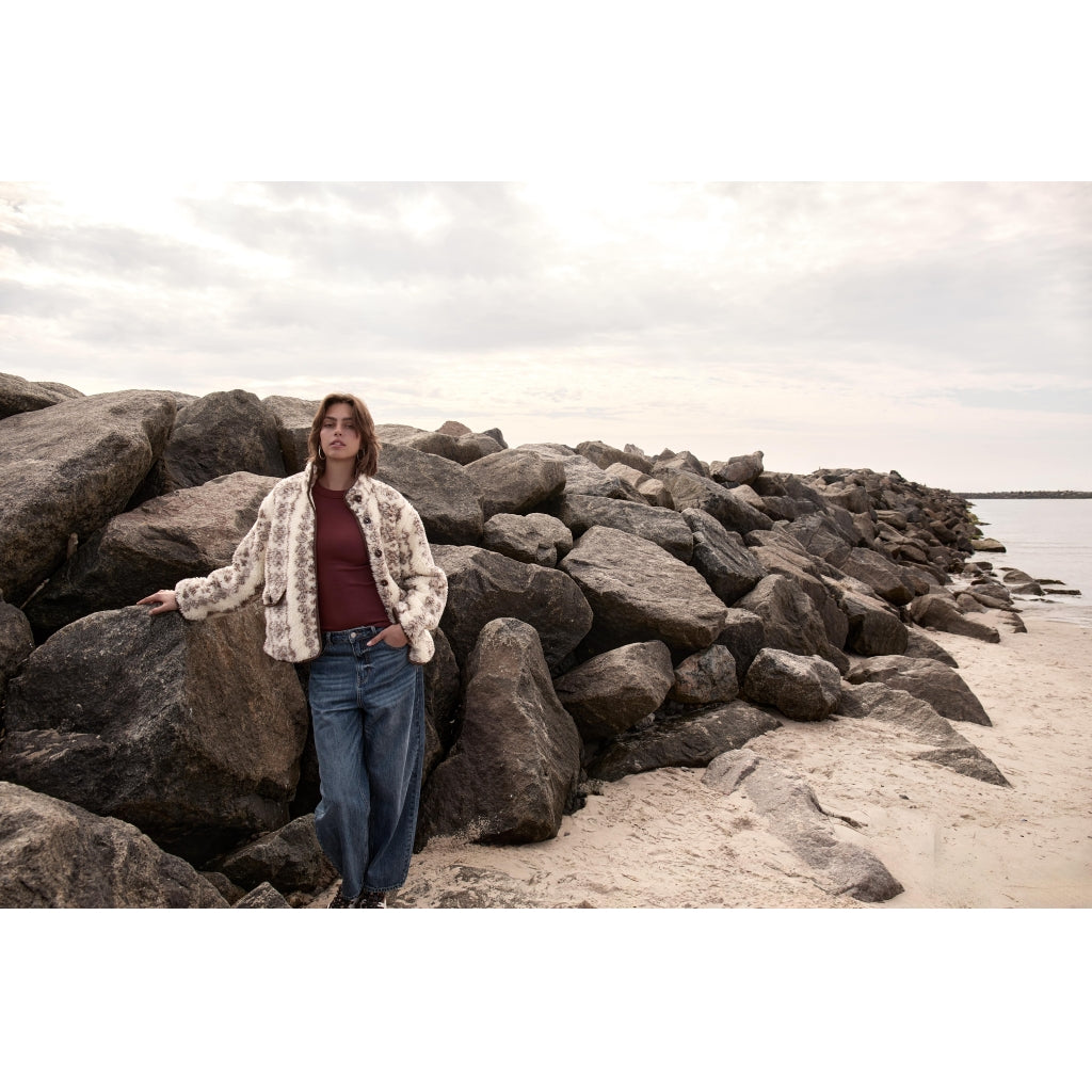 PEPPERCORN PAIJA TEDDY JACKET