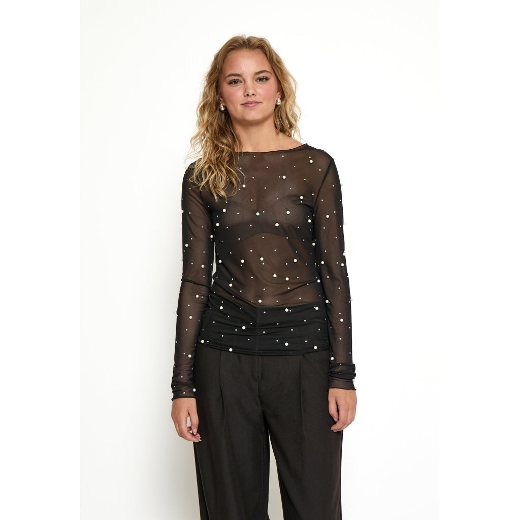 DESIRES LUSANNE MESH TOP