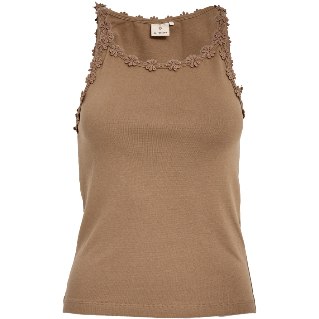 PEPPERCORN ALICE GOTS STRAP TOP | ZAND