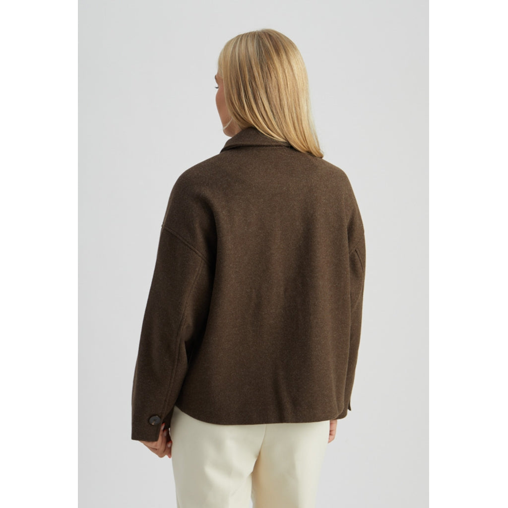 PEPPERCORN CORNELIA JACKET | JAVA BROWN MELANGE