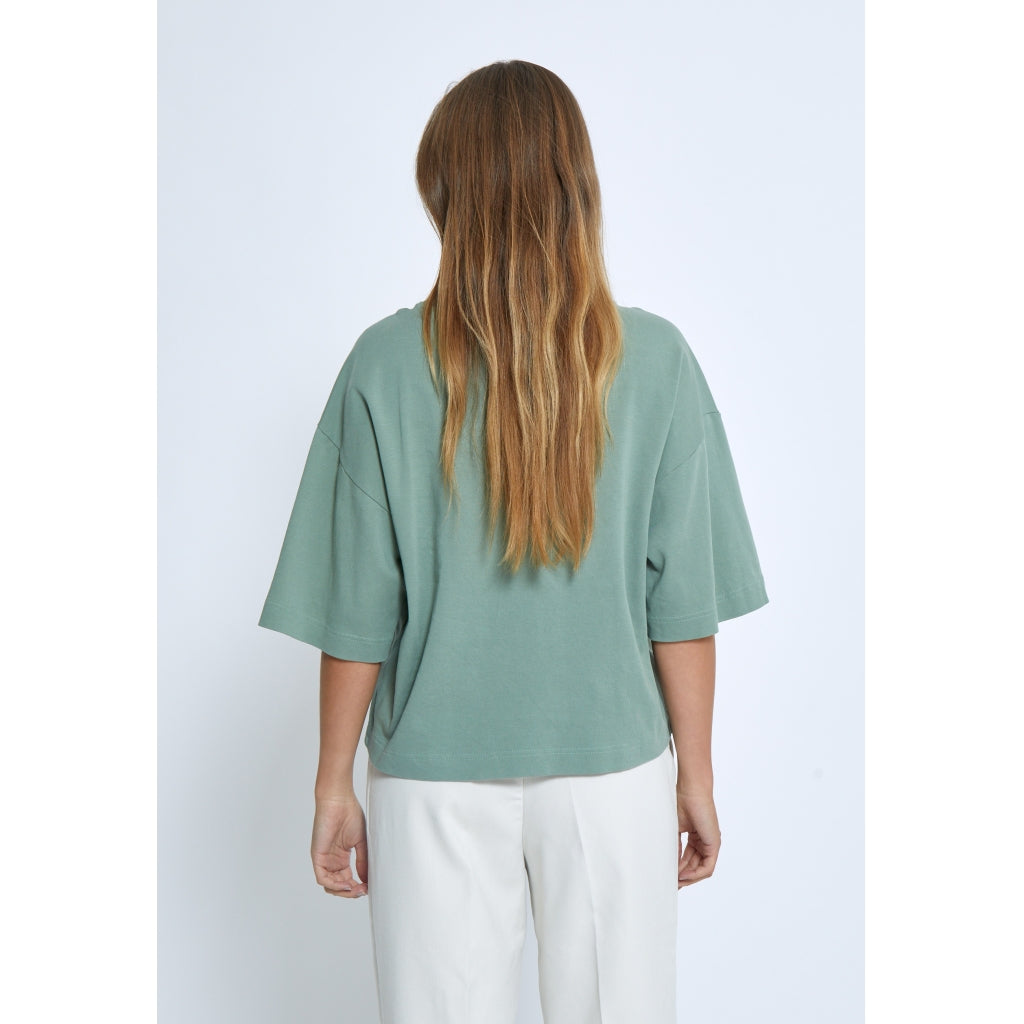 PEPPERCORN FIOLA GOTS T-SHIRT | FADED DENIM