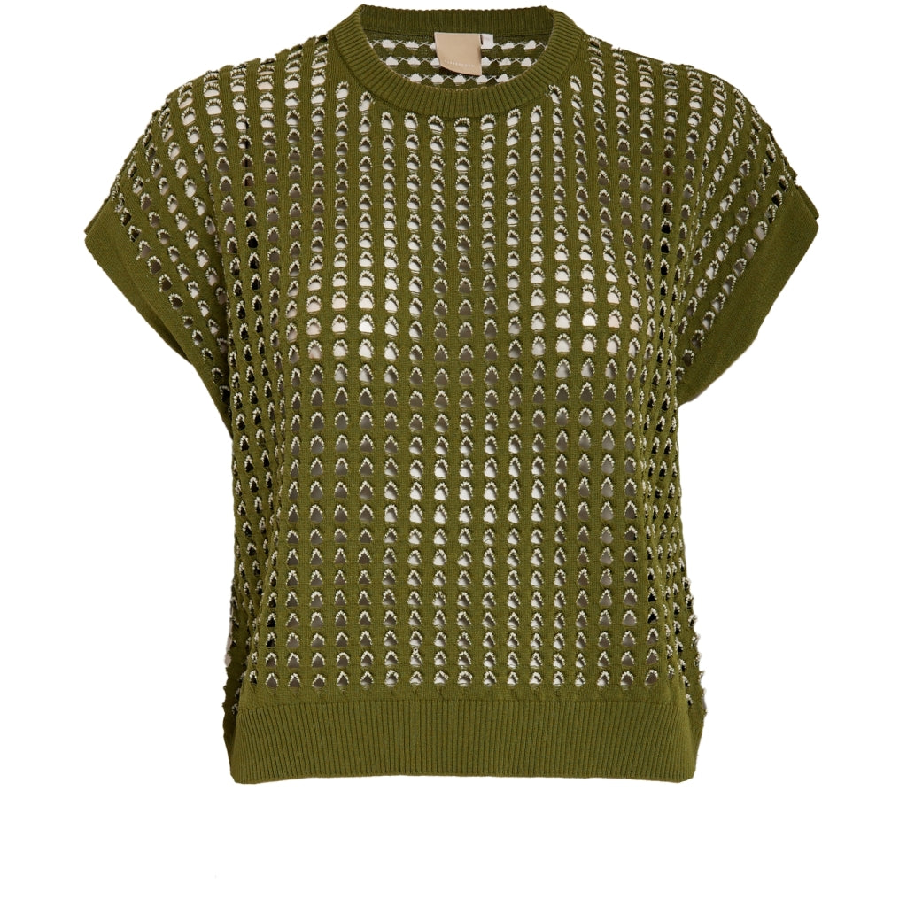 PEPPERCORN RAINA GRS KNIT VEST