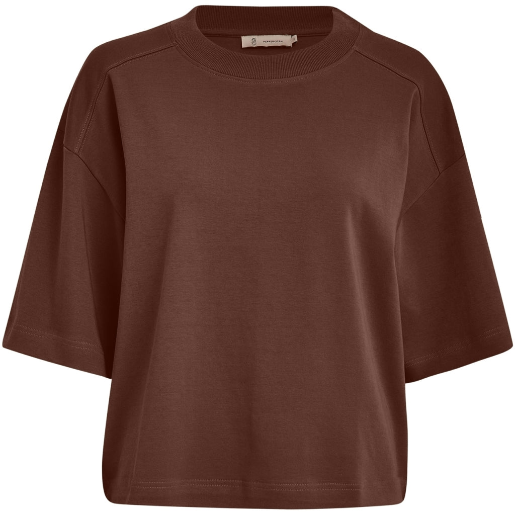 PEPPERCORN FIOLA GOTS T-SHIRT | BRUIN
