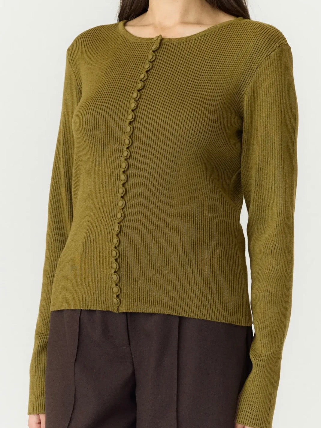 YAS SIANA LS KNIT PULLOVER