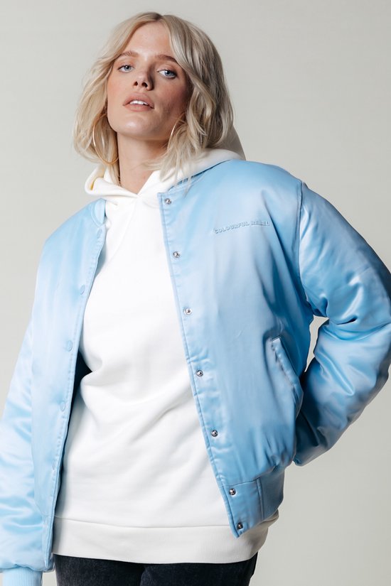 COLOURFUL REBEL VITA SATIN BOMBER
