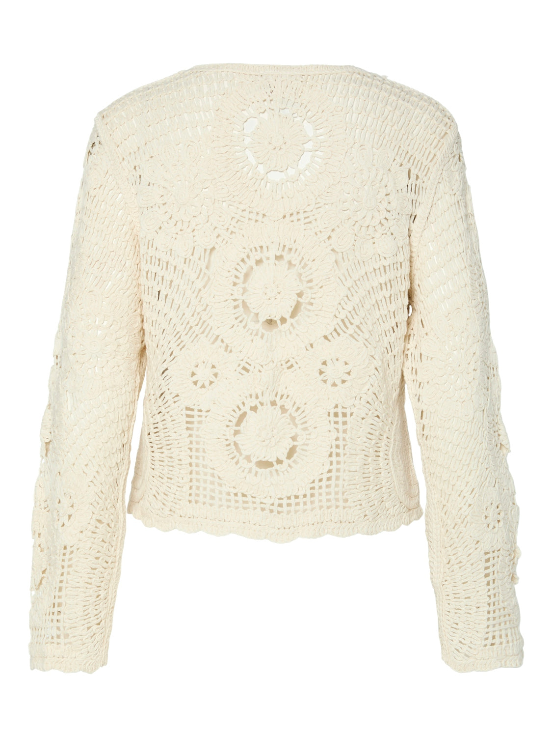 YAS FIRO LS CROCHET CARDIGAN
