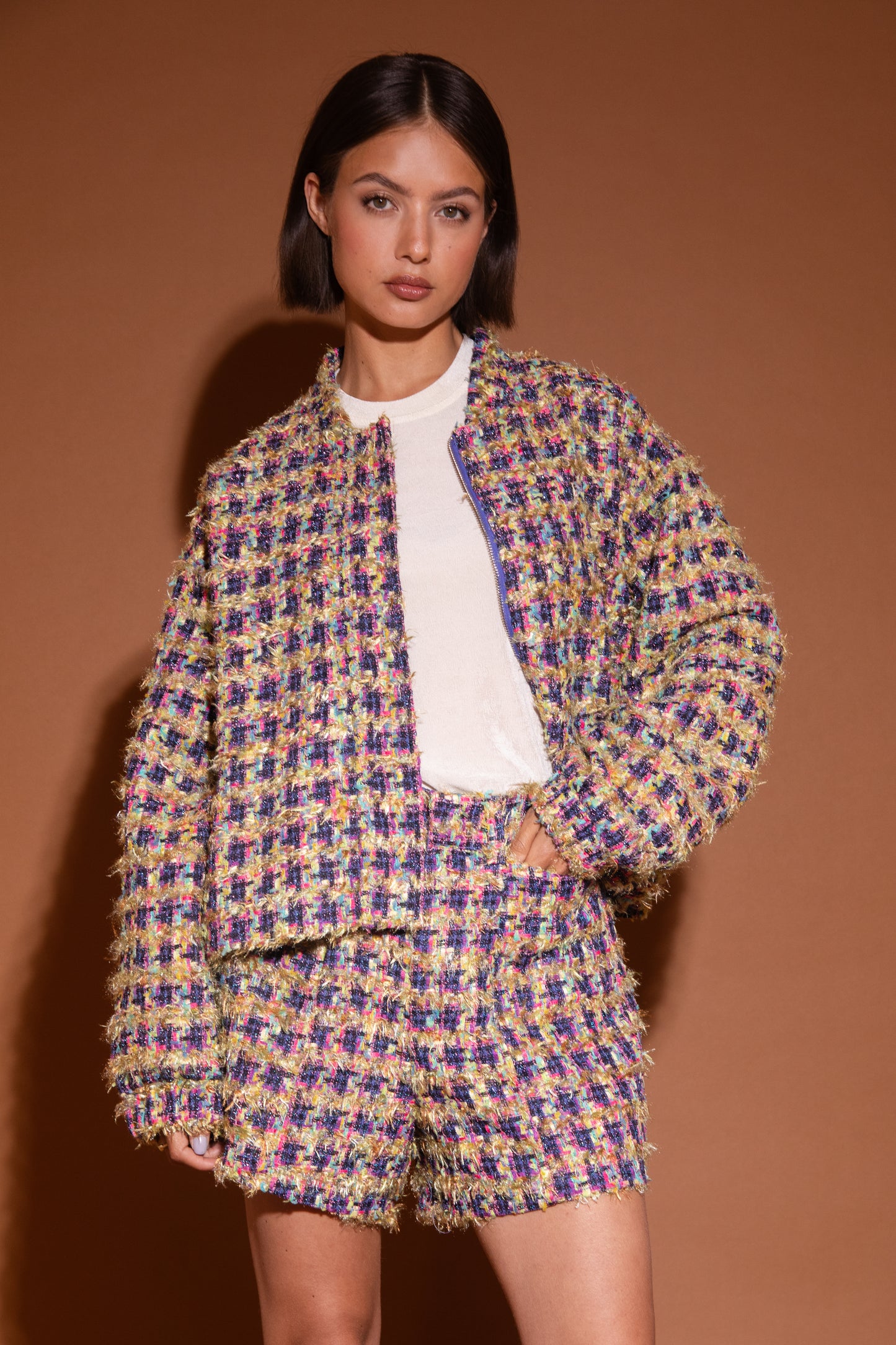 STUDIO AMAYA FLEUR BOMBER