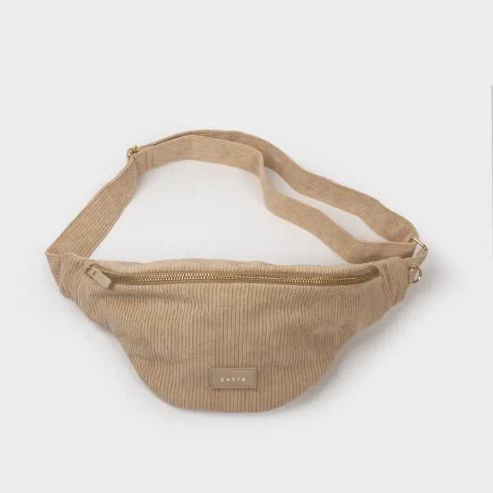 HEUPTAS VELOURS | BEIGE
