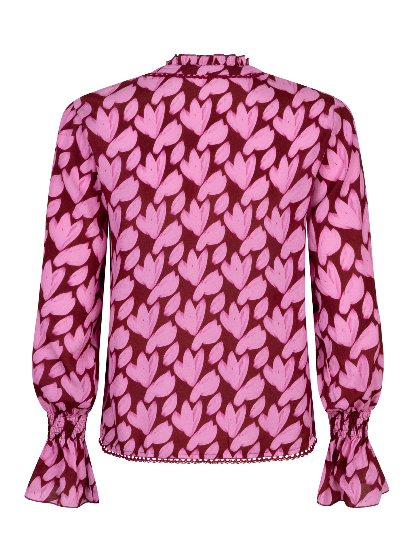 YDENCE BLOUSE FRANCESCA | PINK FLOWER