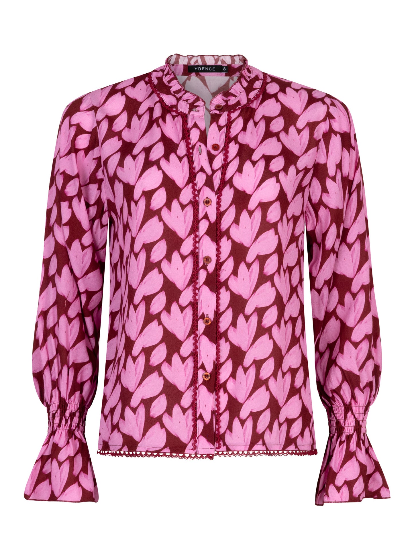 YDENCE BLOUSE FRANCESCA | PINK FLOWER