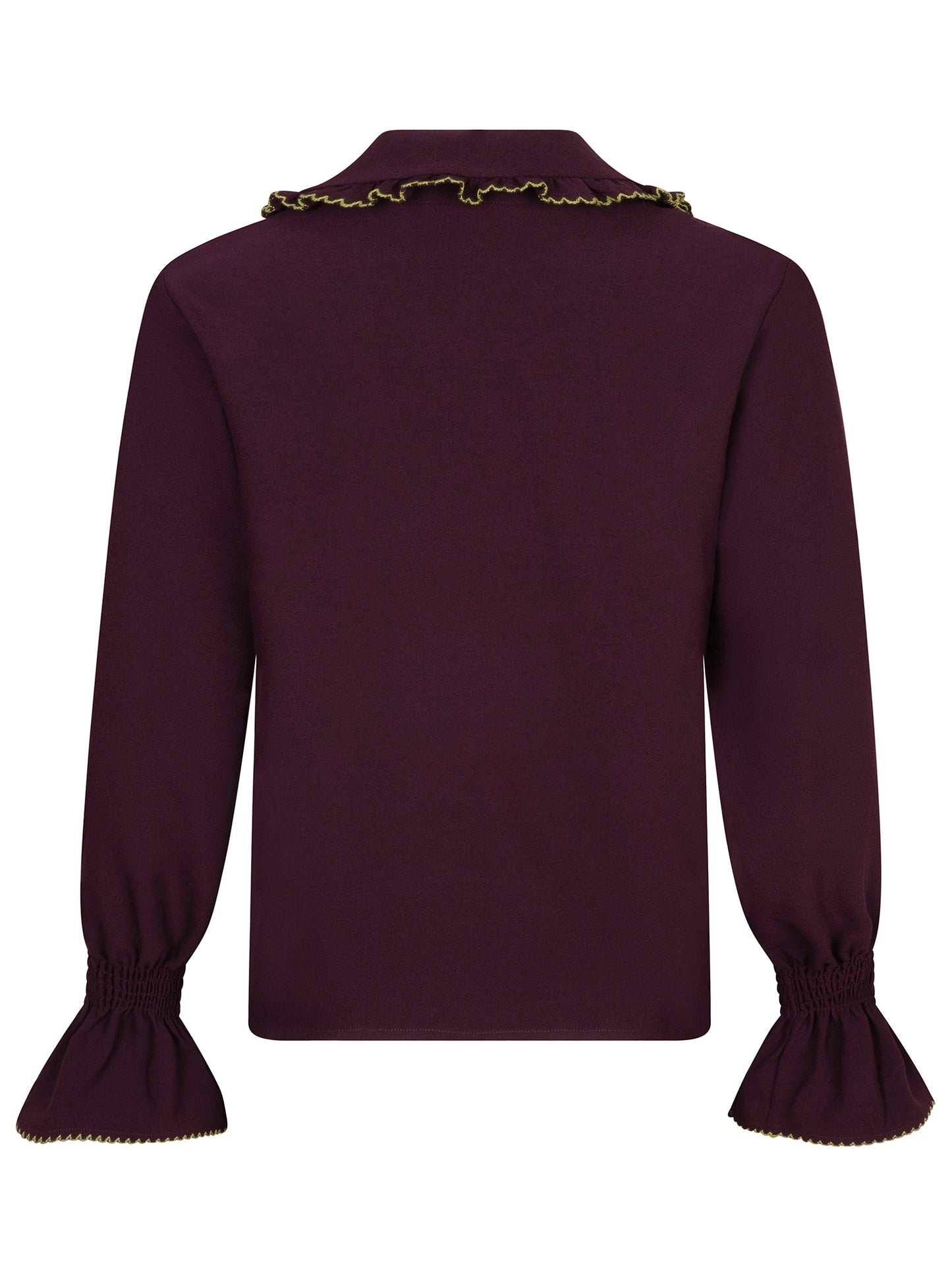 YDENCE BLOUSE XARIA | PLUM