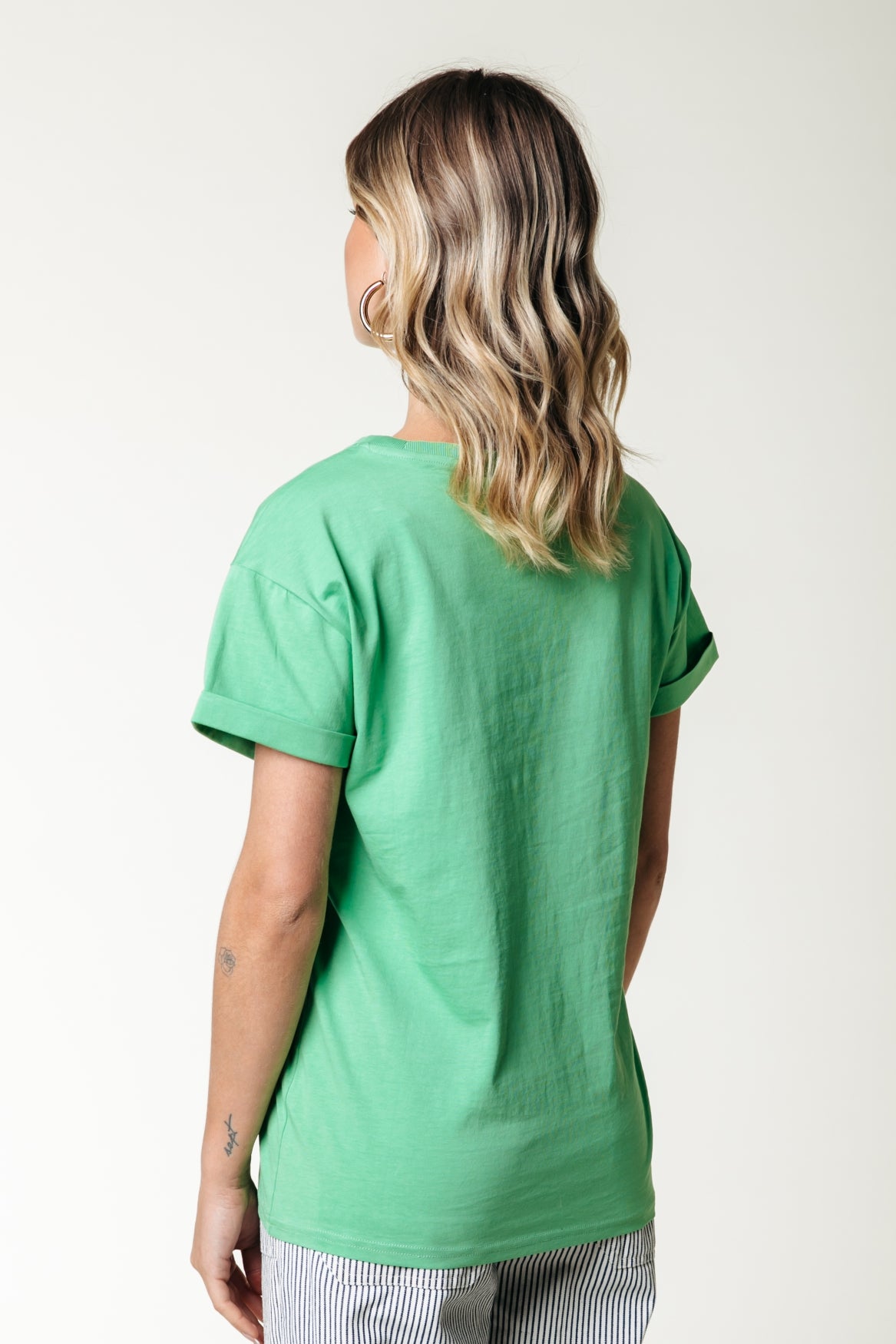 COLOURFUL REBEL UNI LOGO TEE | GREEN