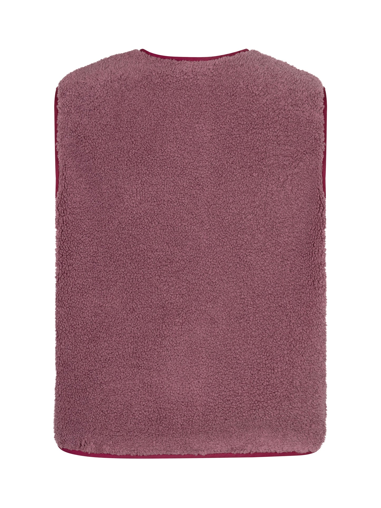 YDENCE GILET PUCK | MAUVE