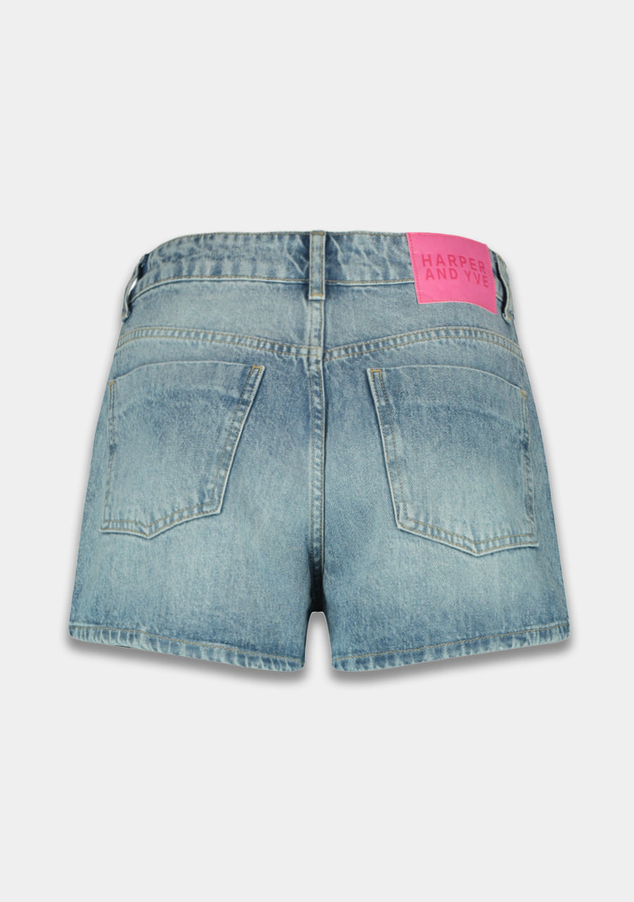 HARPER & YVE MAYRA SHORTS | LIGHT BLUE