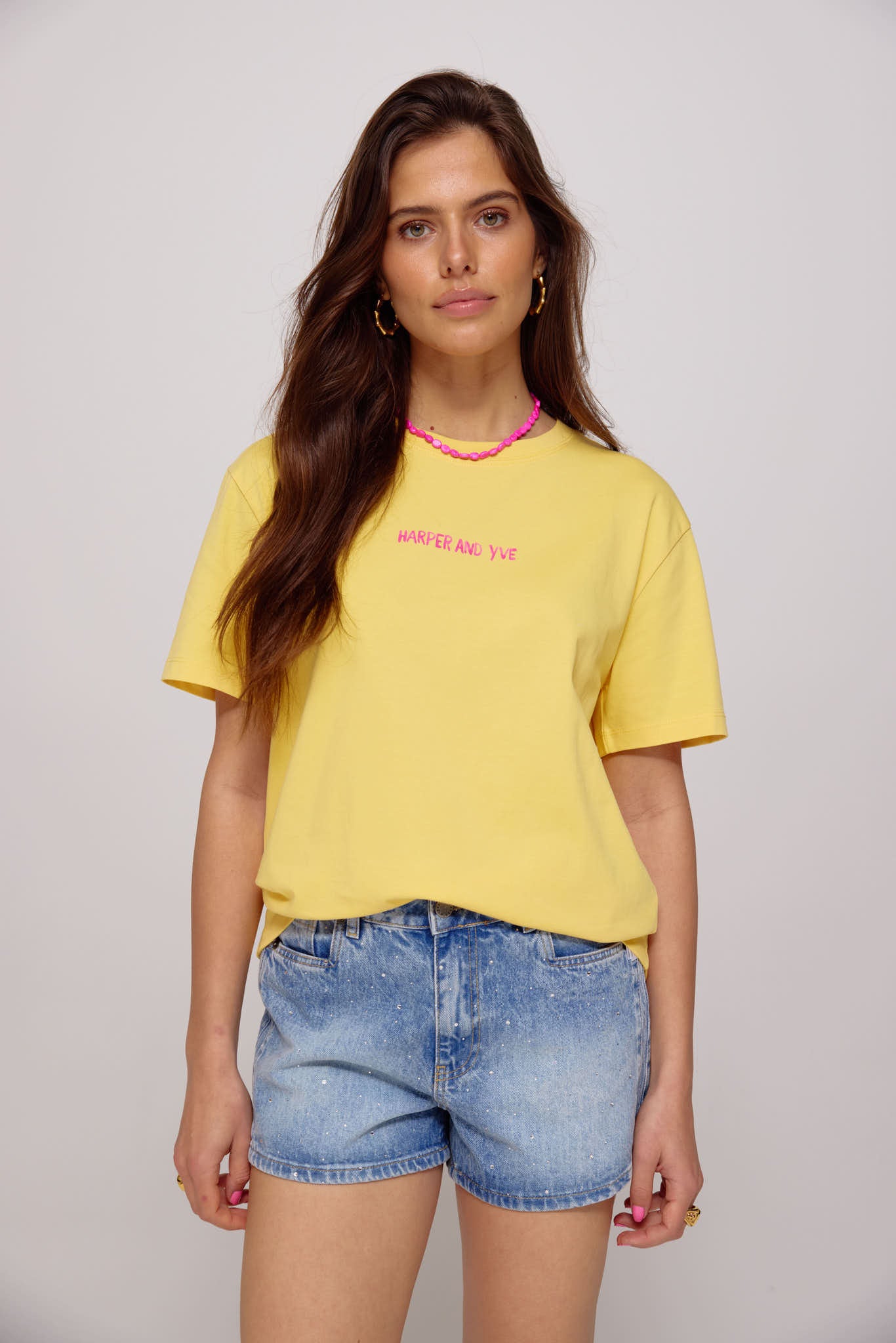 HARPER & YVE MAYRA SHORTS | LIGHT BLUE