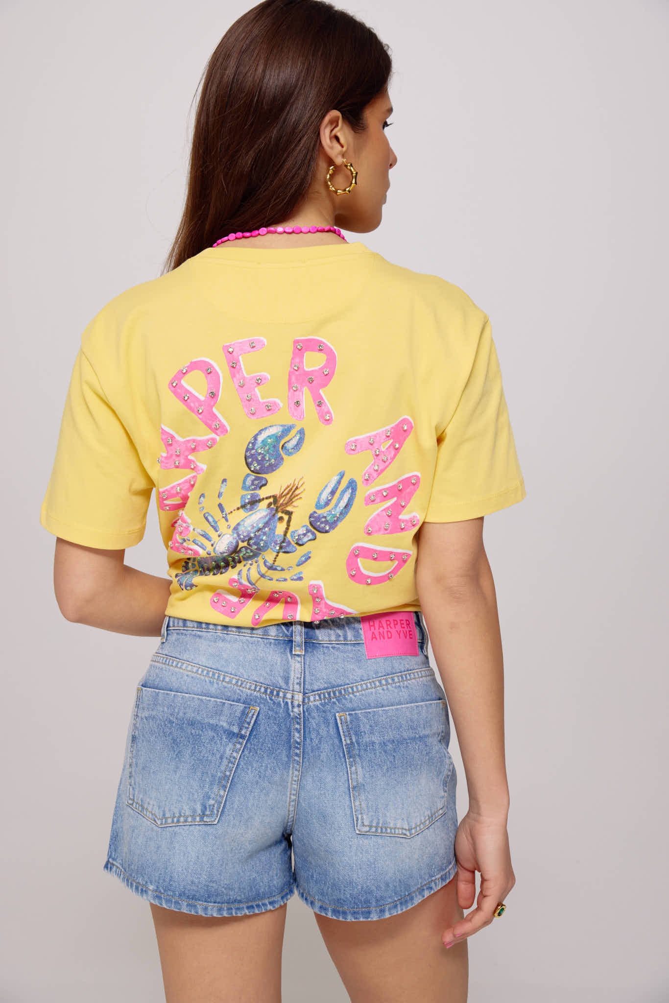 HARPER & YVE MAYRA SHORTS | LIGHT BLUE