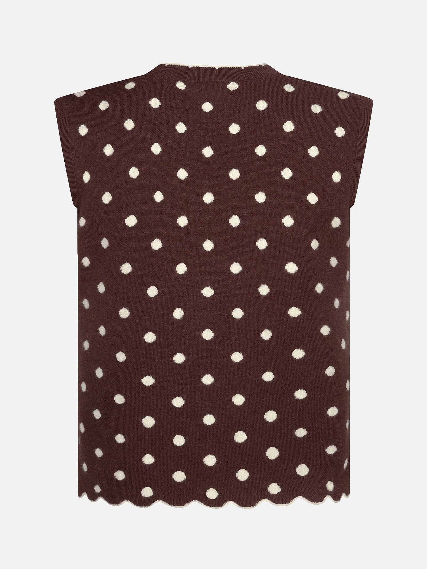 YDENCE KNITTED TOP NORAH | BROWN