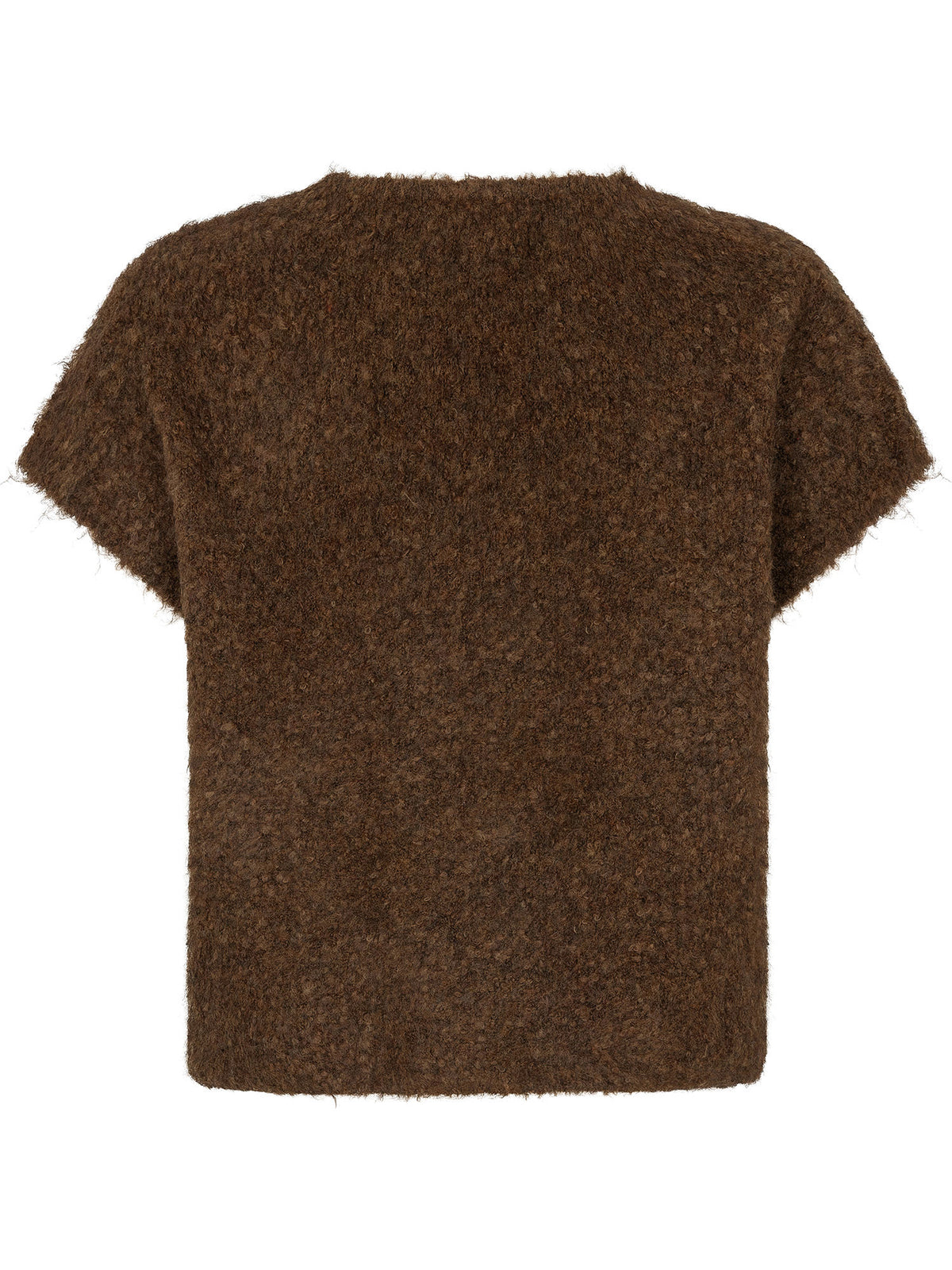 YDENCE KNITTED CARDIGAN ROCHELLE | COFFEE BROWN
