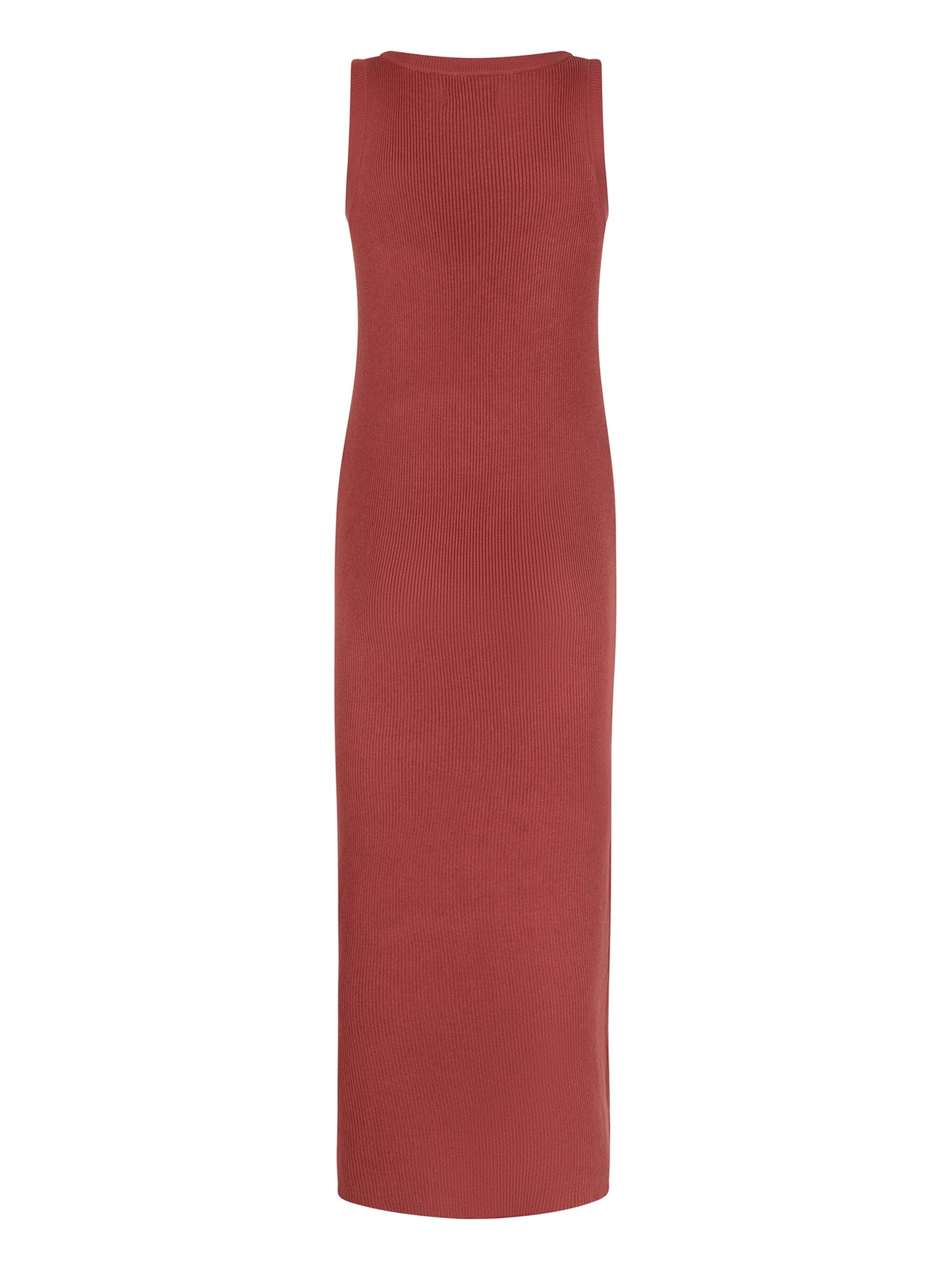 YDENCE KNITTED DRESS ARIEL | STONE RED