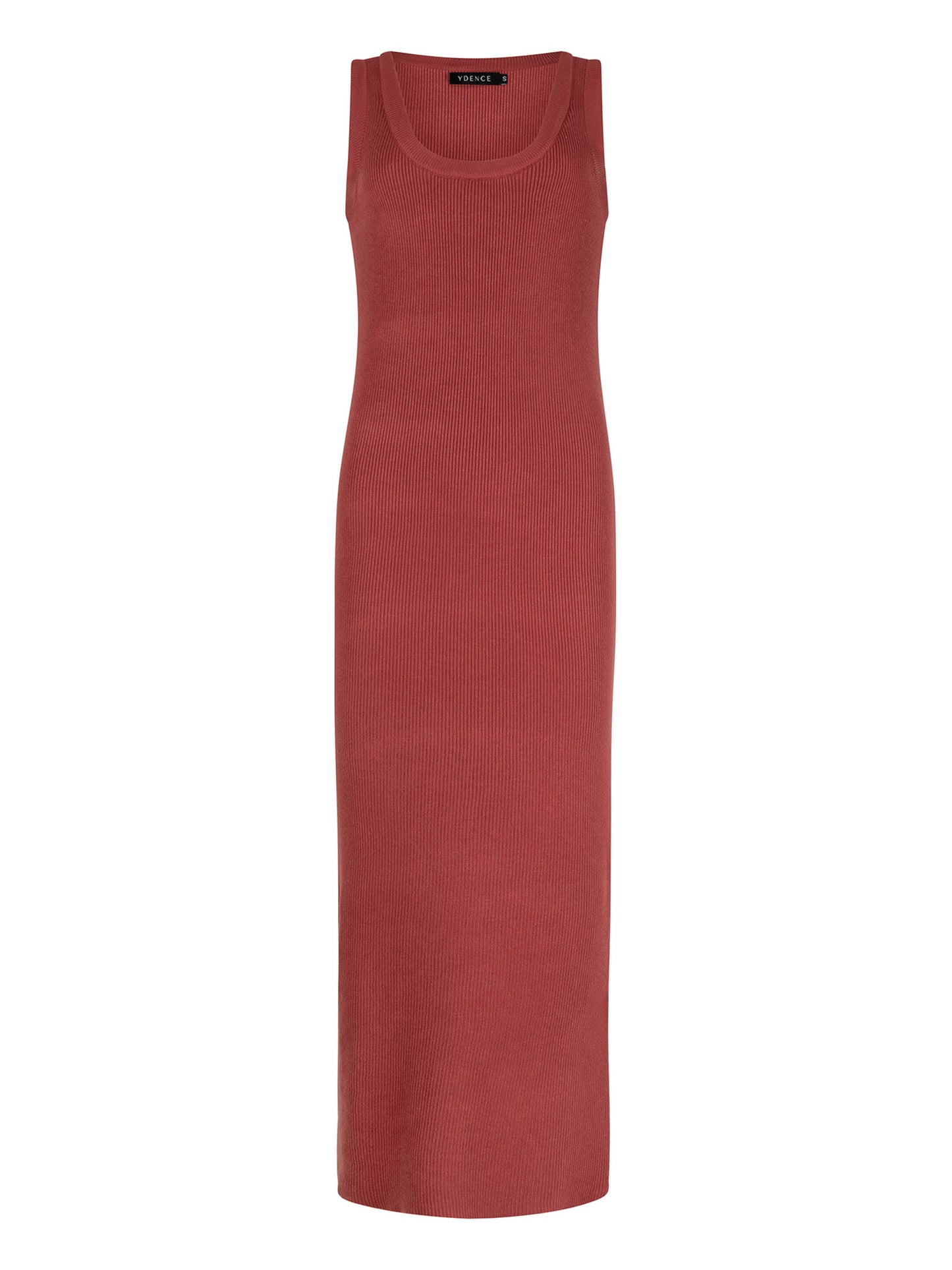 YDENCE KNITTED DRESS ARIEL | STONE RED