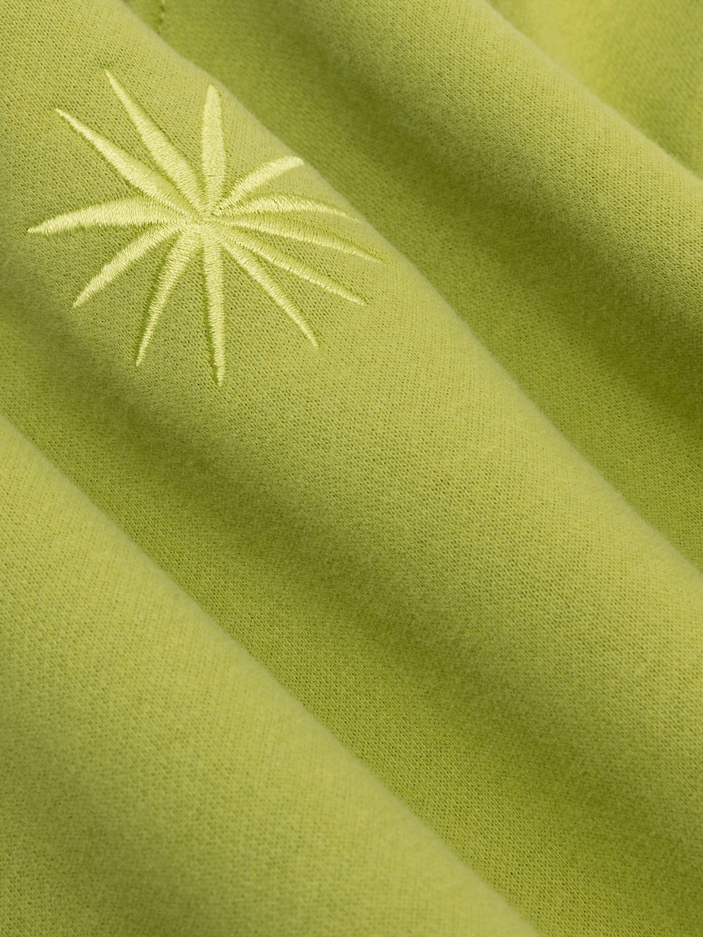 YDENCE SWEATER FLORAL | APPLE GREEN