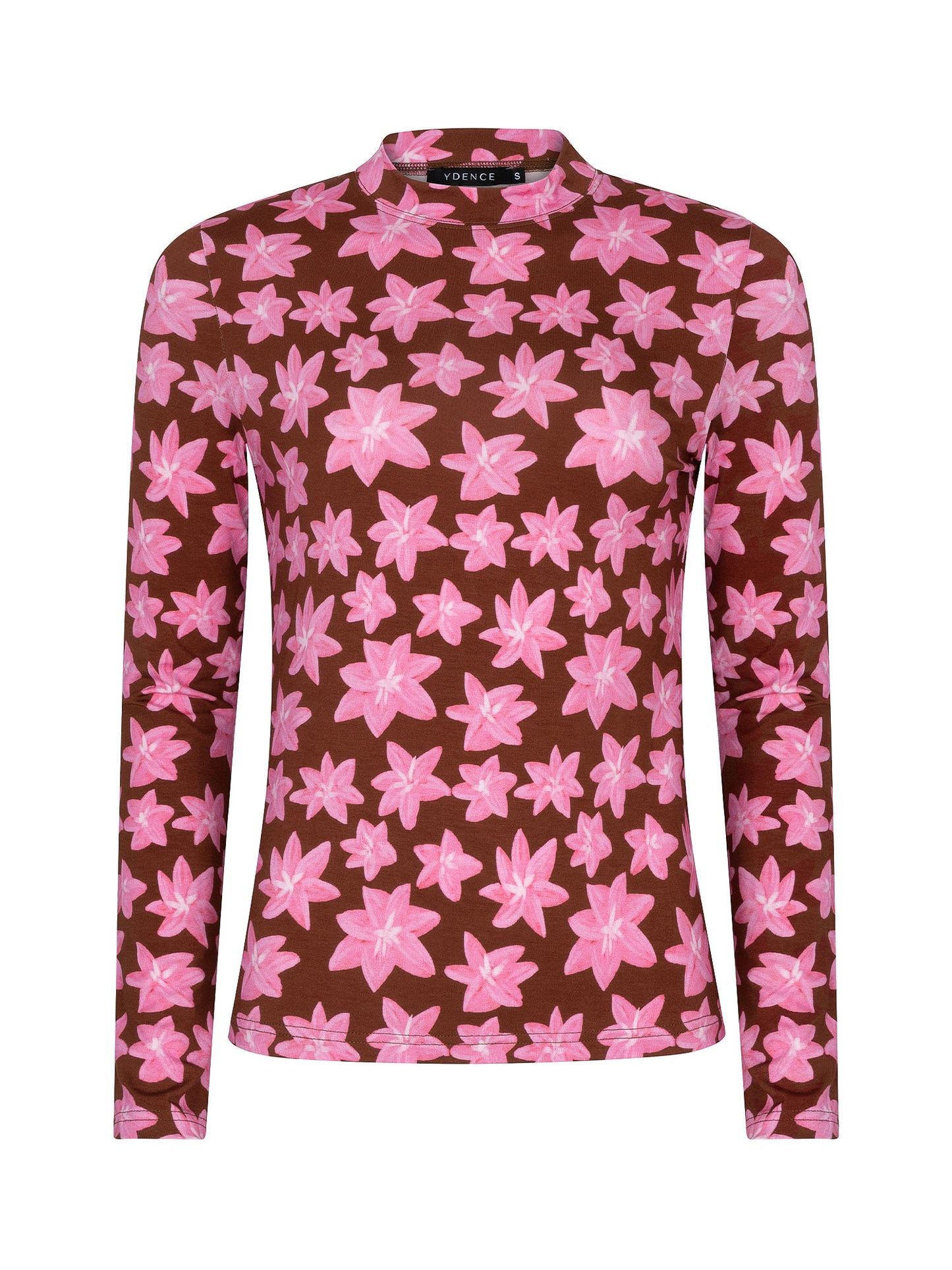 YDENCE TOP VANYA | BROWN FLOWER