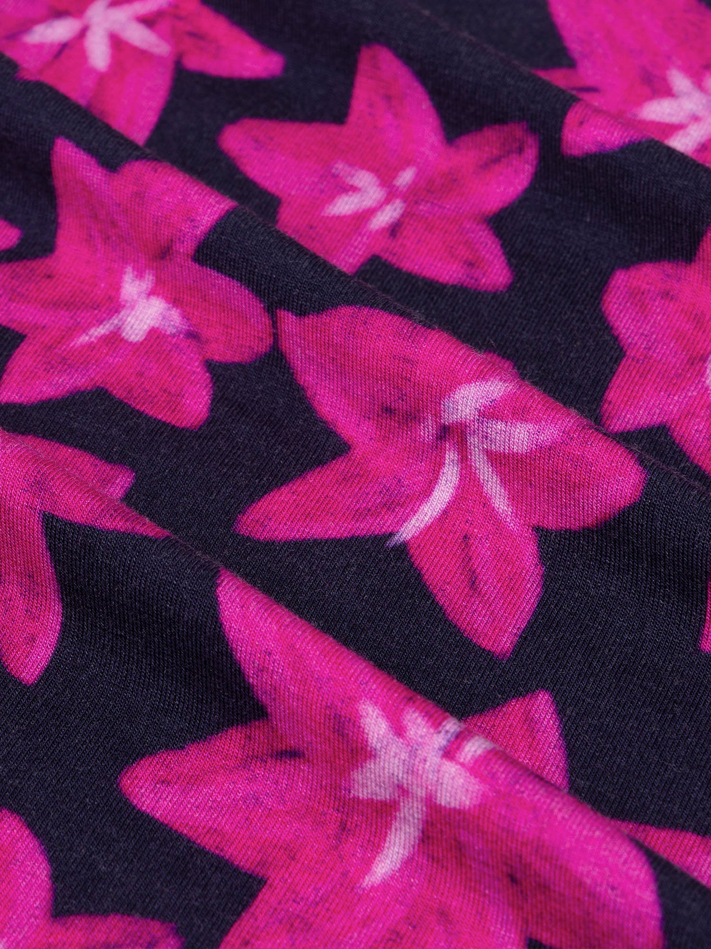 YDENCE TOP VANYA | NAVY FLOWER