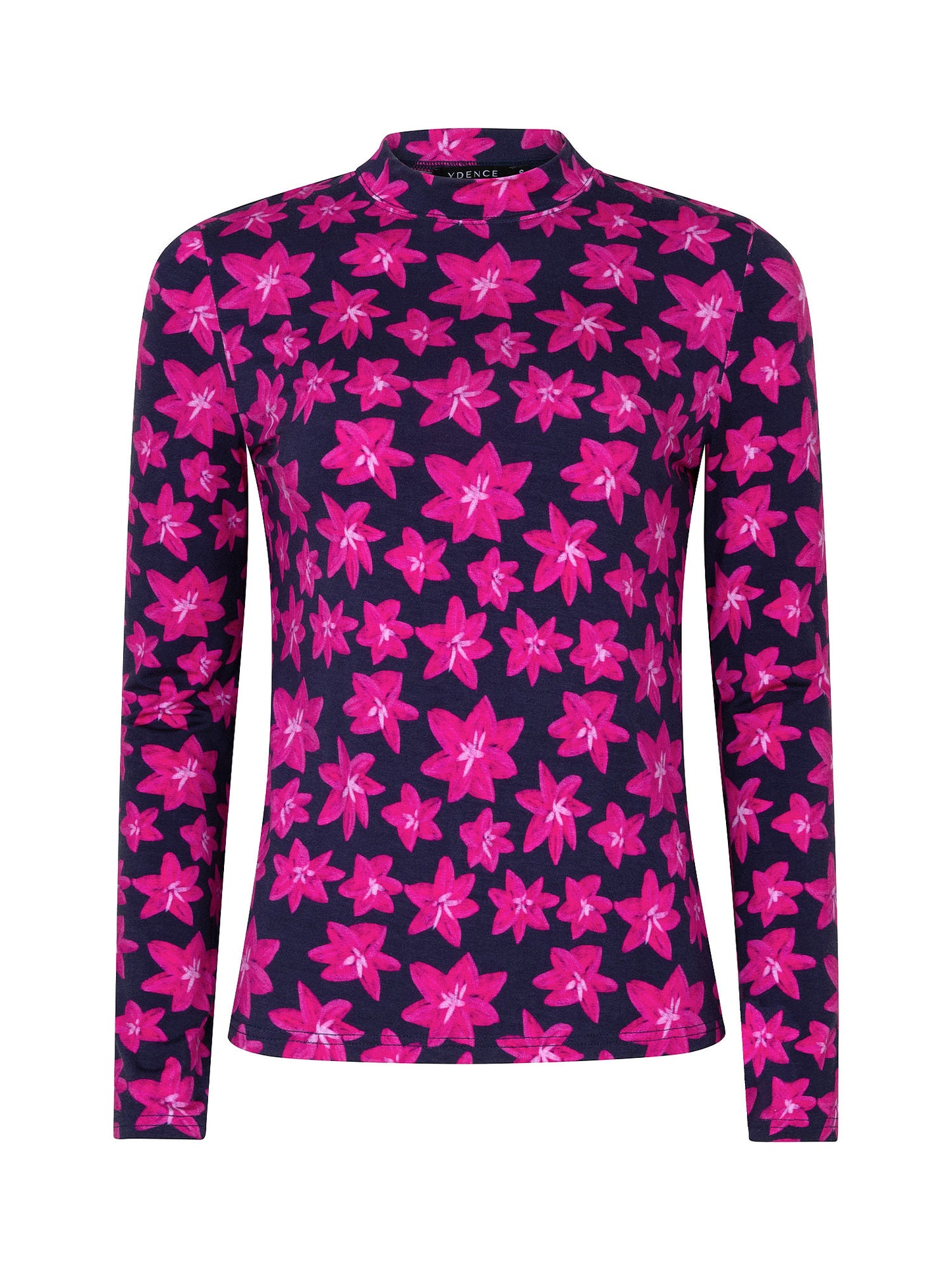 YDENCE TOP VANYA | NAVY FLOWER