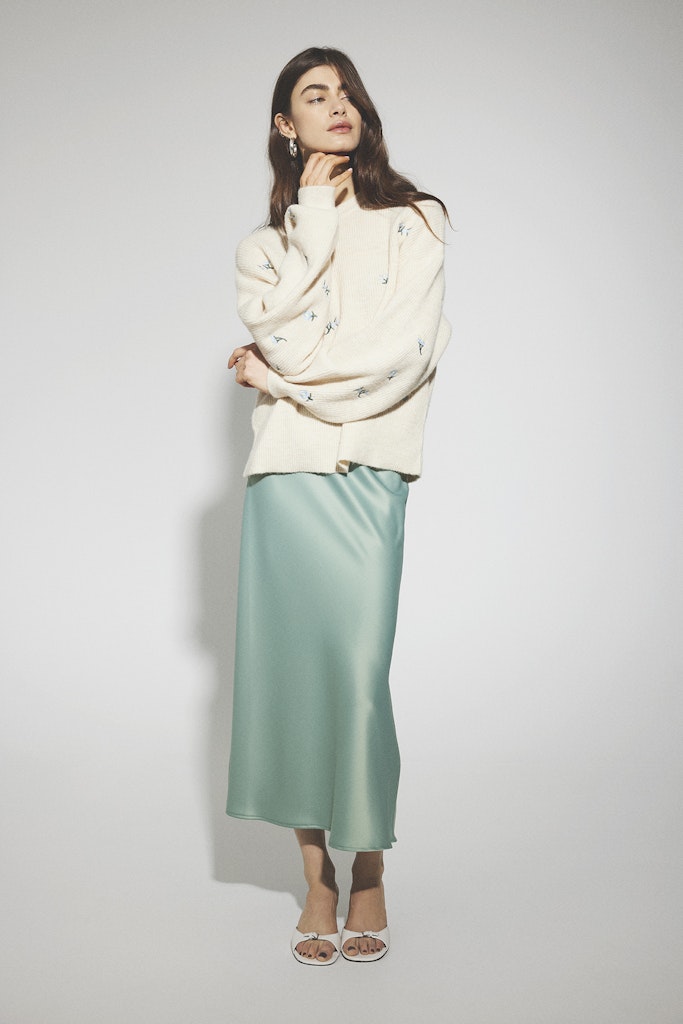 YAS FLEUR LS KNIT PULLOVER
