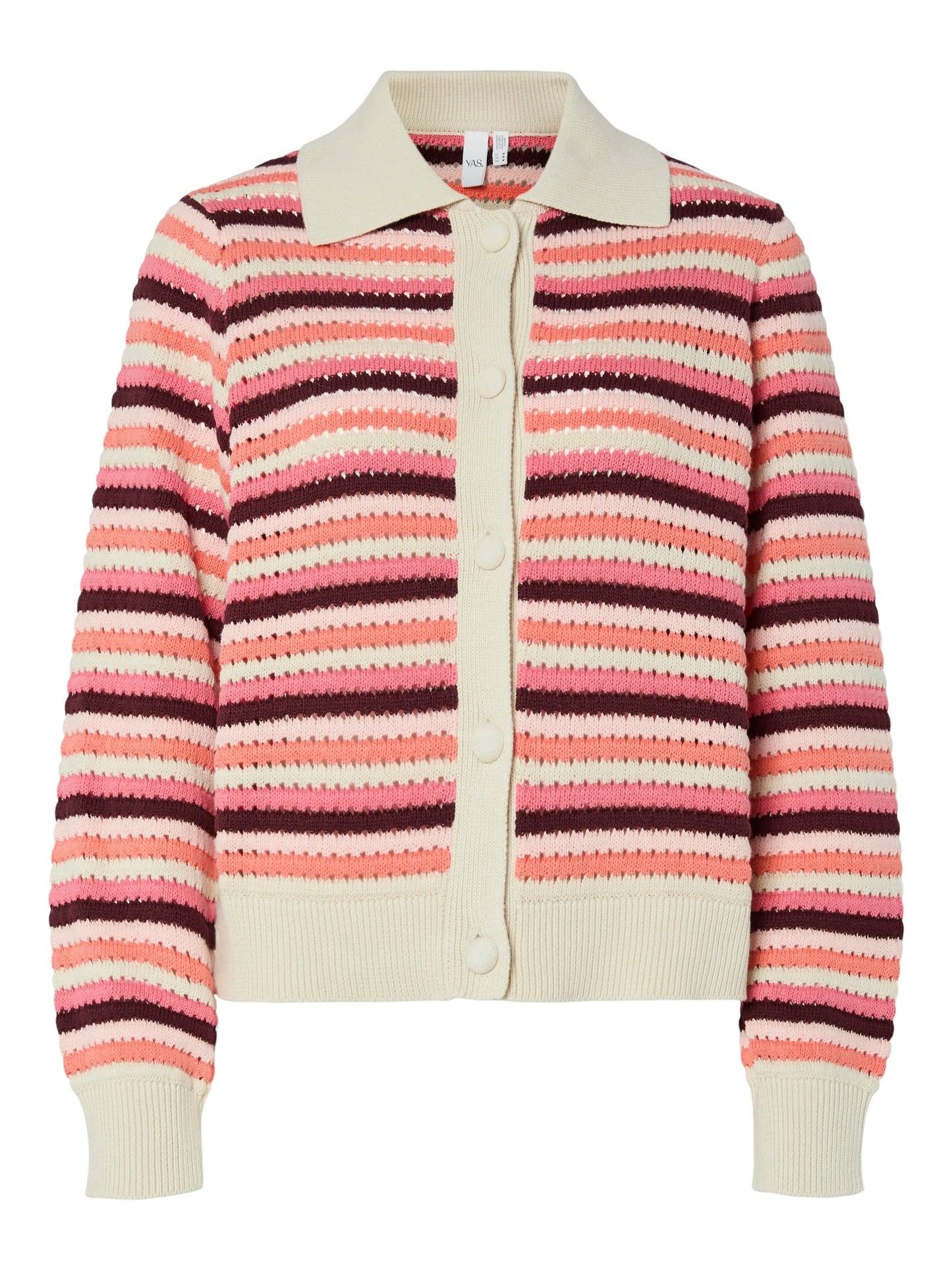 YAS TRIMI LS KNIT CARDIGAN