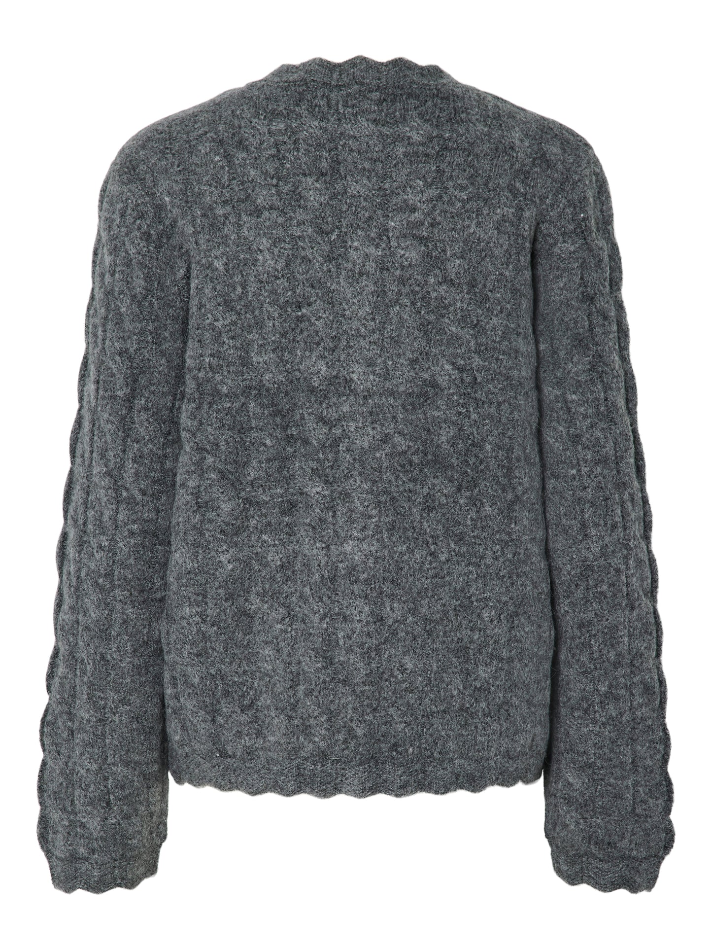 YAS BUBERA KNIT CARDIGAN | GRIJS