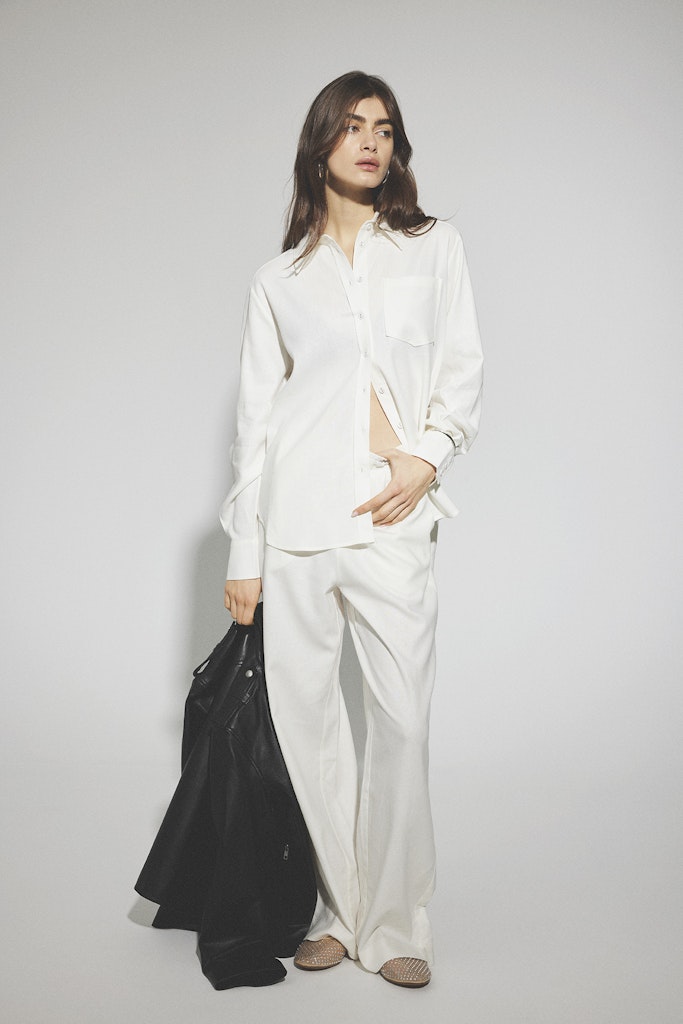 YAS FLAXY HW LINEN PANT