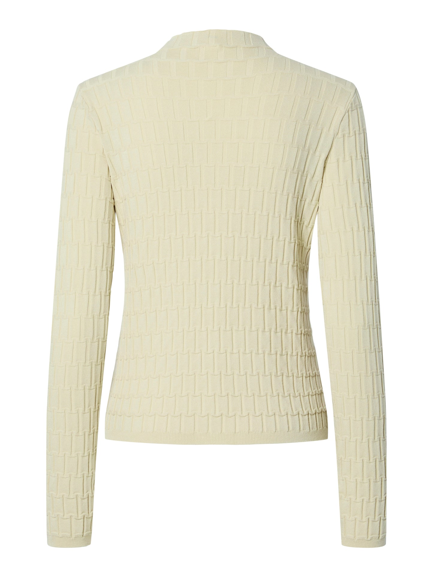 YAS TRIXO KNIT PULLOVER | BEIGE