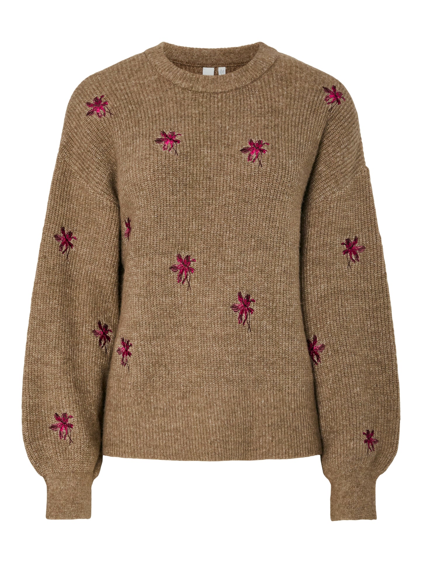 YAS FLEUR KNIT PULLOVER