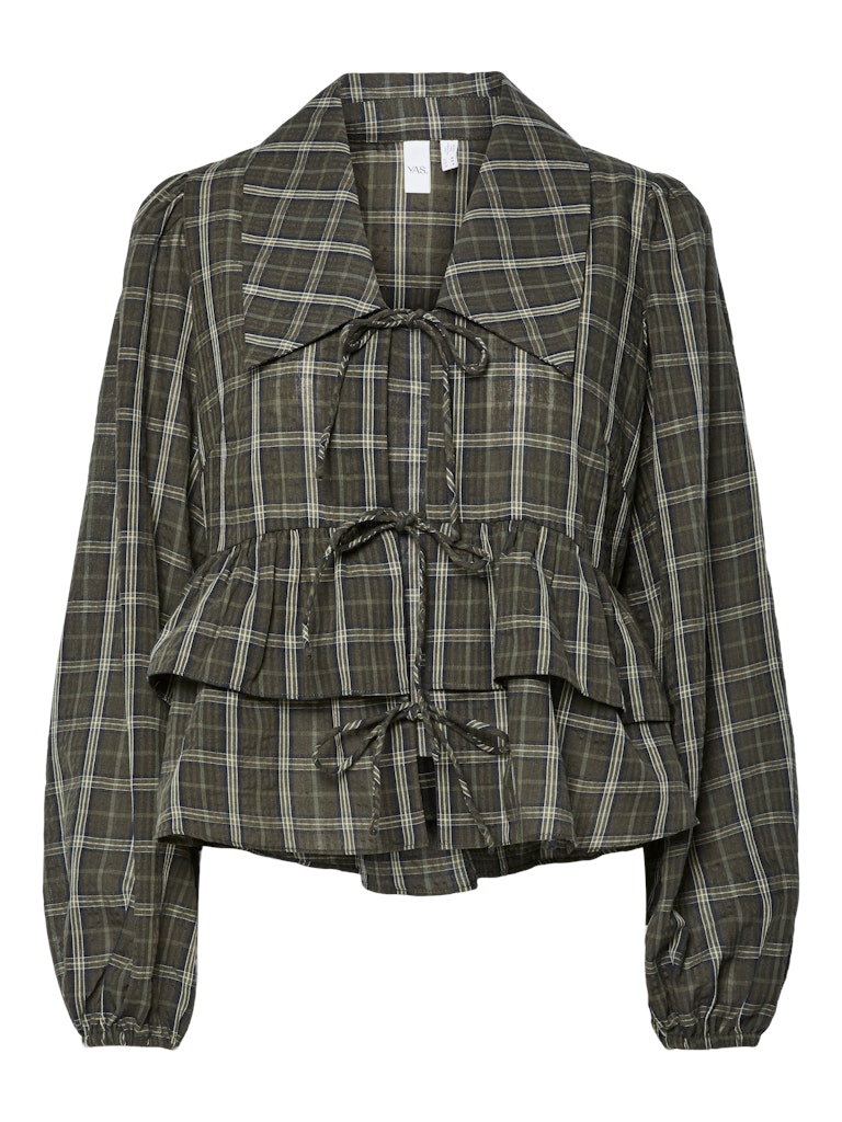 YAS CINNA LS TIE TOP