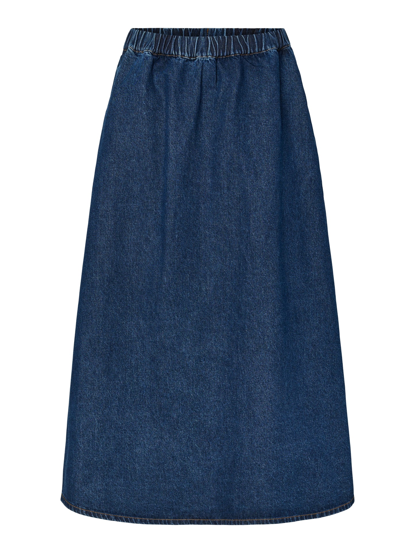 YAS COTMA HW LONG DENIM SKIRT
