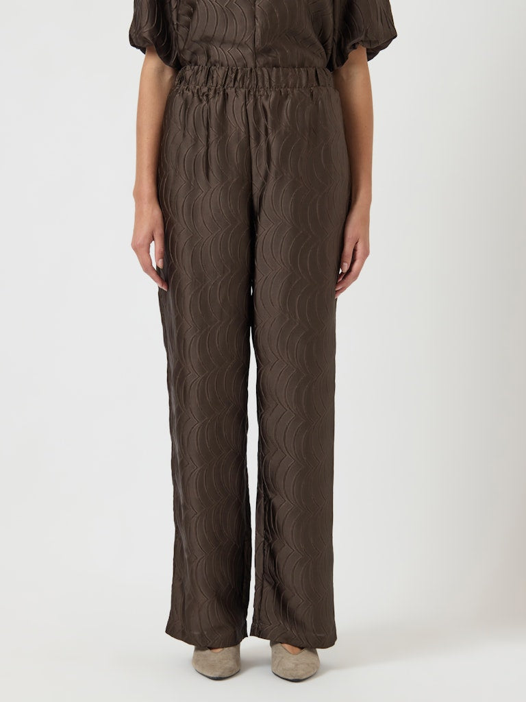 YAS LIMO HMW REGULAR PANT | CHOCOLATE BROWN