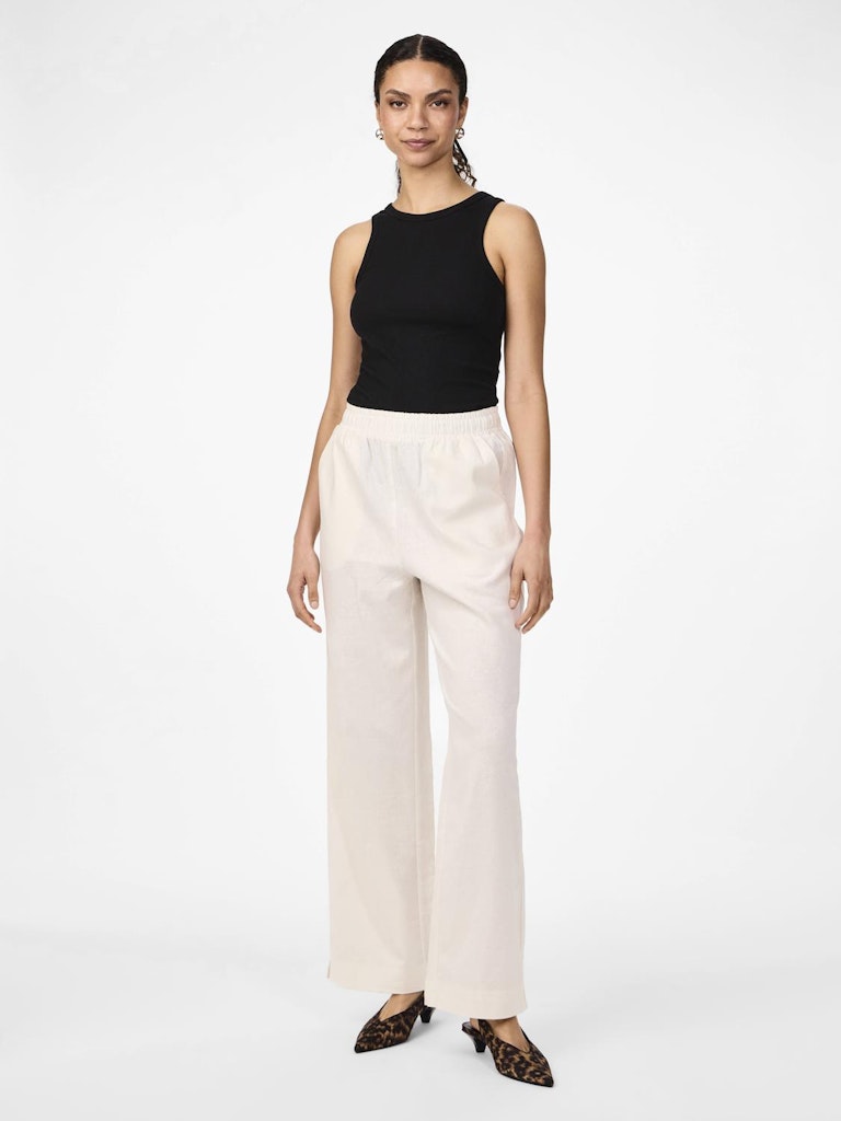 YAS FLAXY HW LINEN PANT