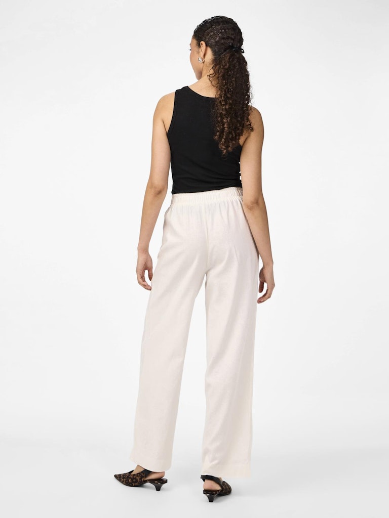 YAS FLAXY HW LINEN PANT