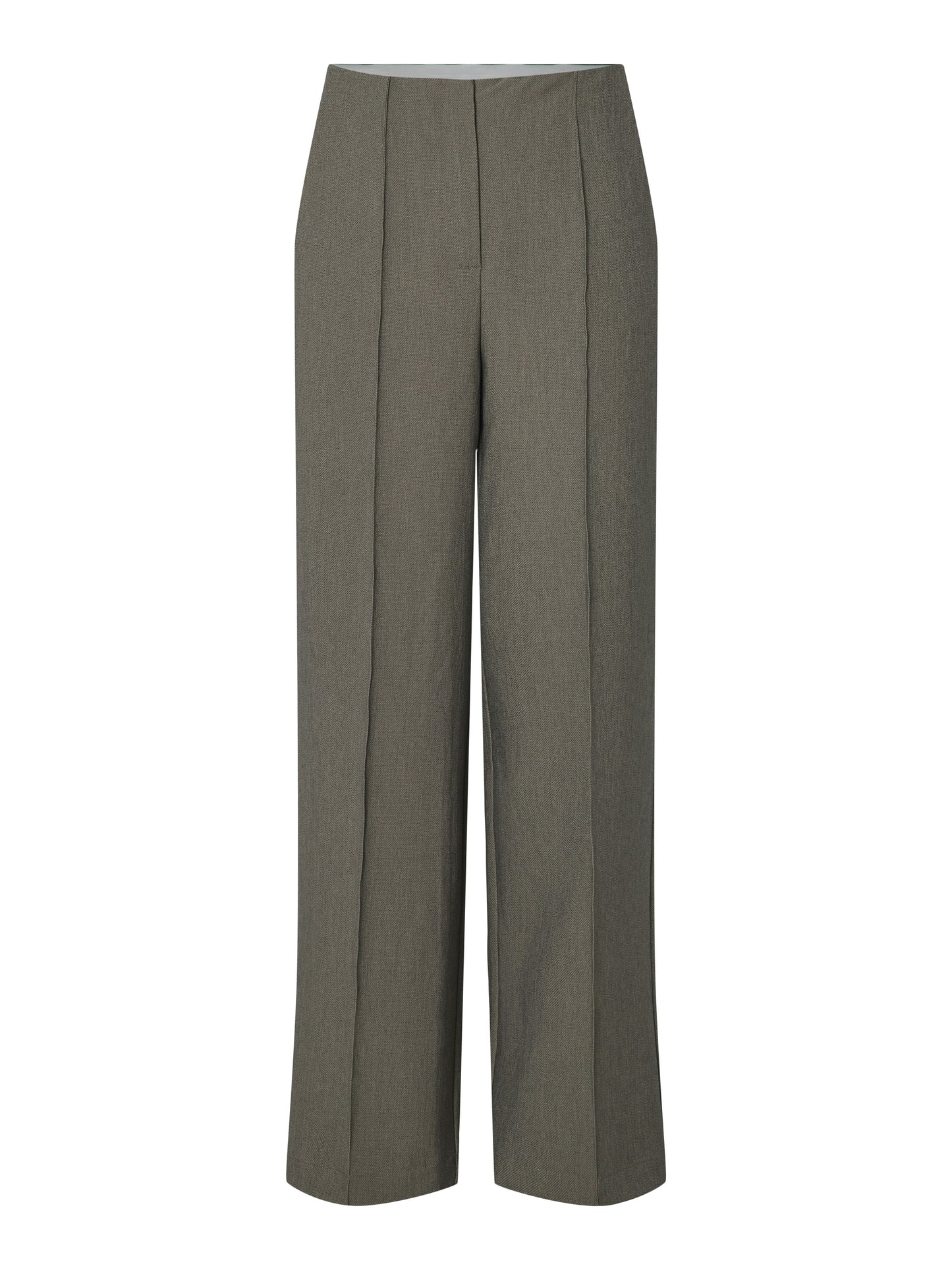 YAS REEMAJ HW PANT NOOS | GREY MELANGE