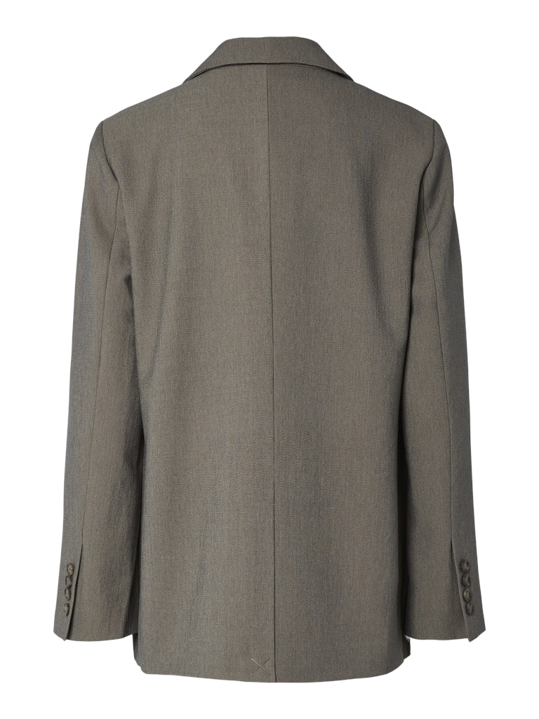 YAS REEMAJ LS BLAZER | GREY MELANGE