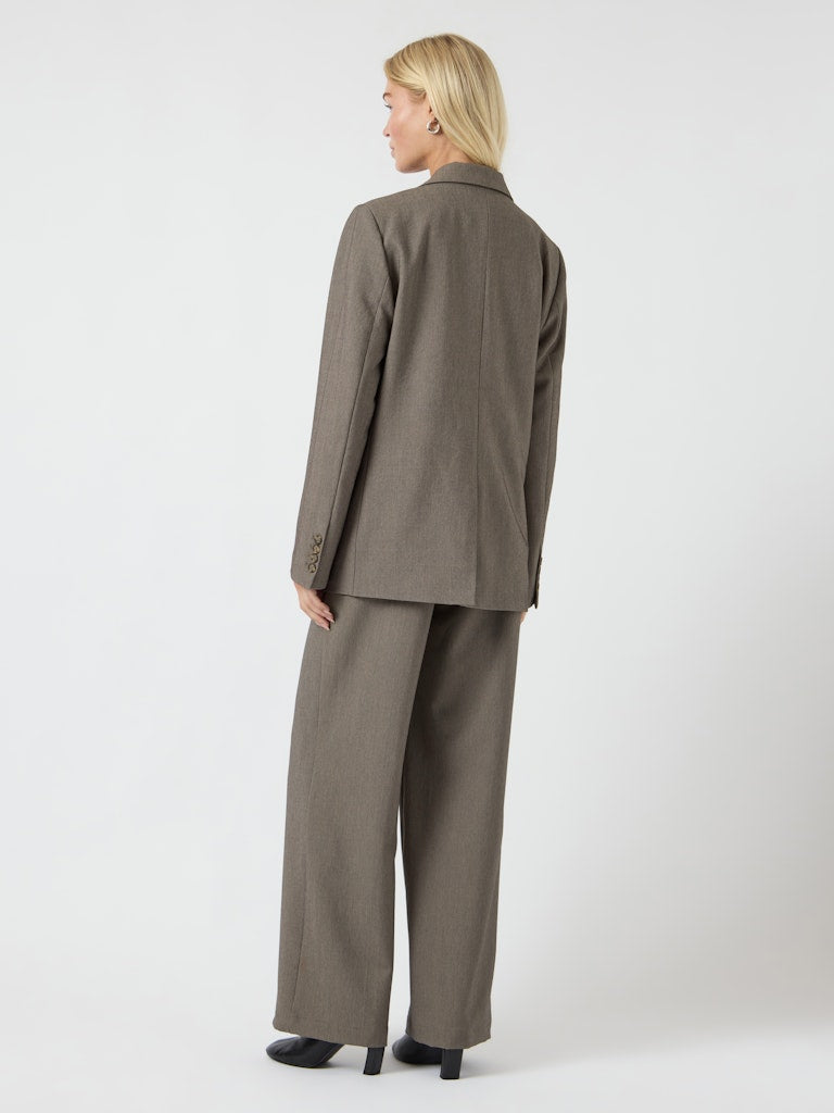 YAS REEMAJ LS BLAZER | GREY MELANGE