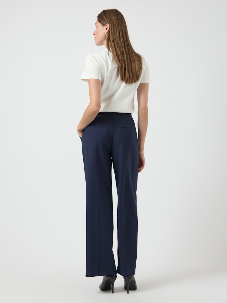 YAS REEMAJ HW PANT NOOS | NAVY BLAZER