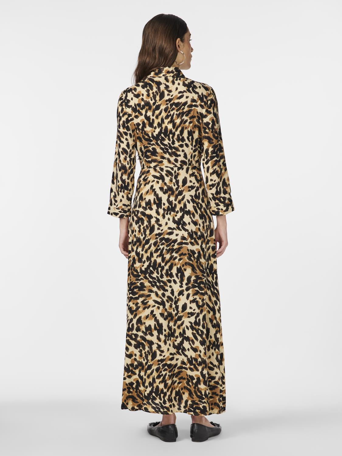 YAS SAVANNA LONG SHIRT DRESS