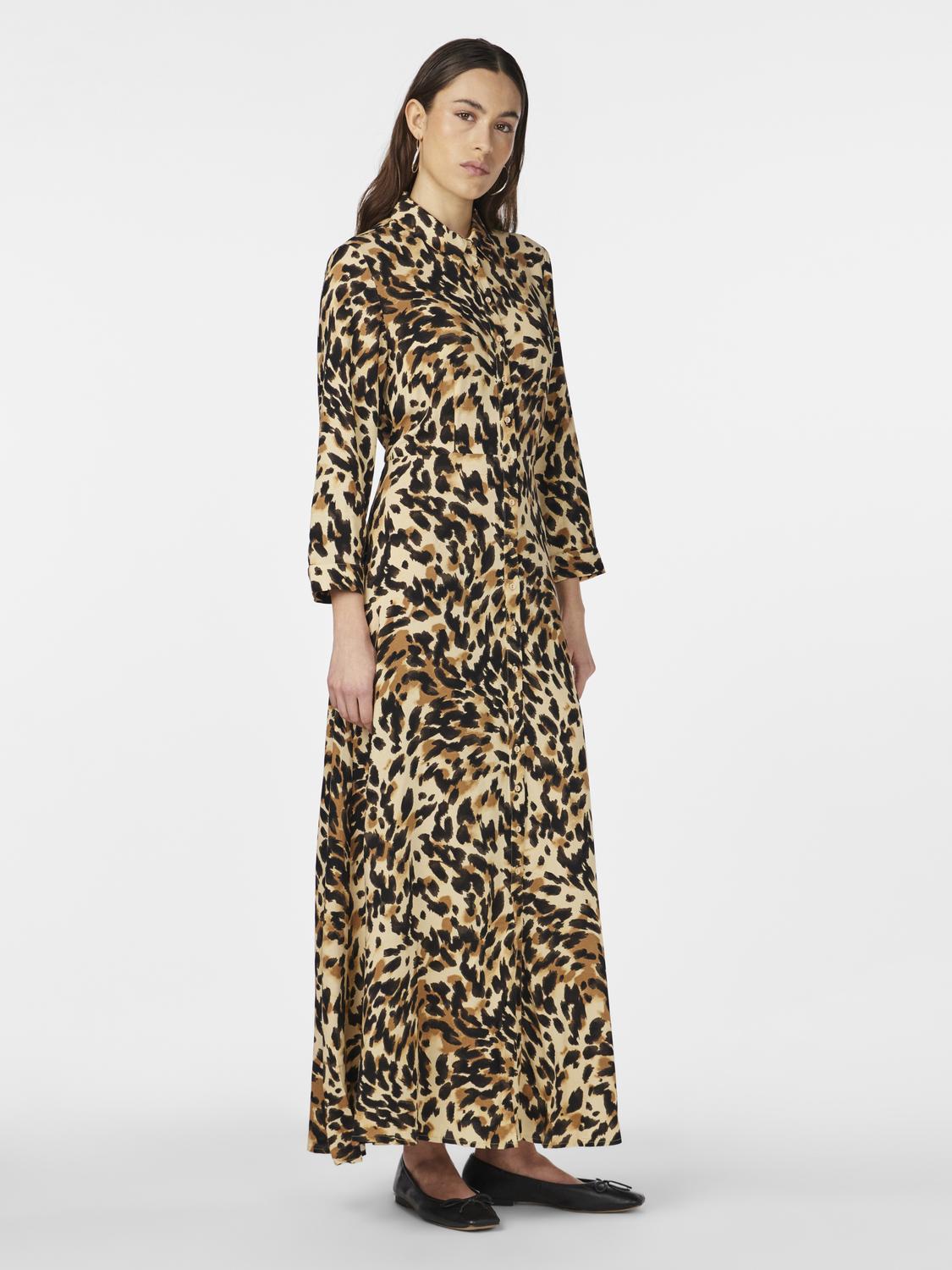 YAS SAVANNA LONG SHIRT DRESS