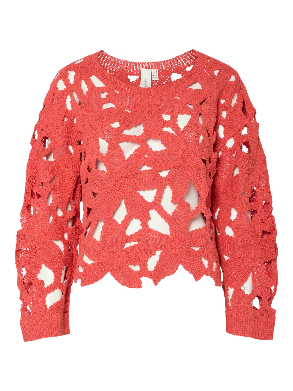 YAS RUMA CHOCHET LS SHIRT