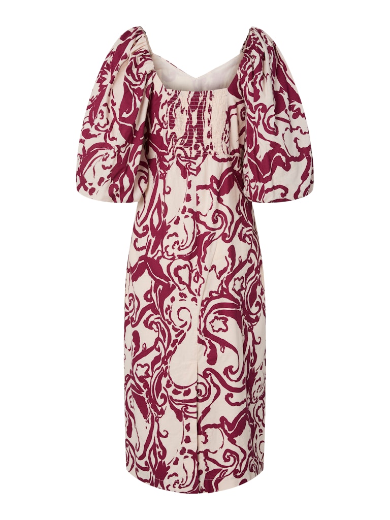 YAS FLEUR 2/4 MIDI DRESS S.