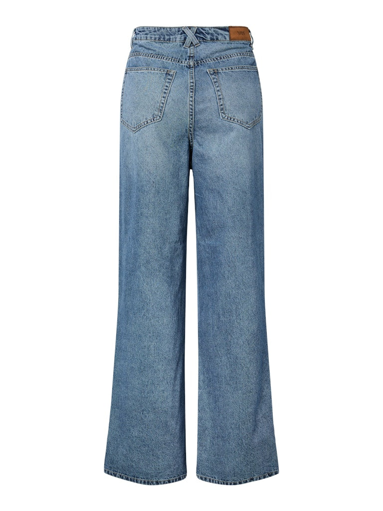YAS UVA HW WIDE JEANS